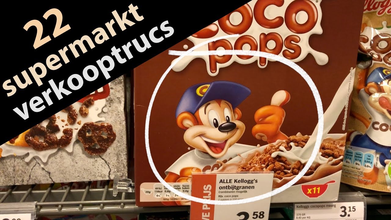 De 22 meest gebruikte verkooptrucs in de supermarkt