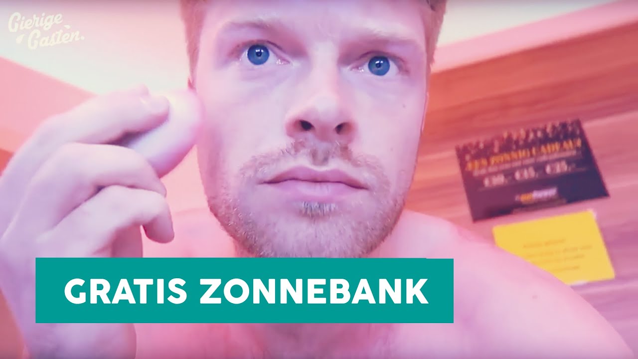 Niels gaat gratis naar zonnebank | Gierige Gasten