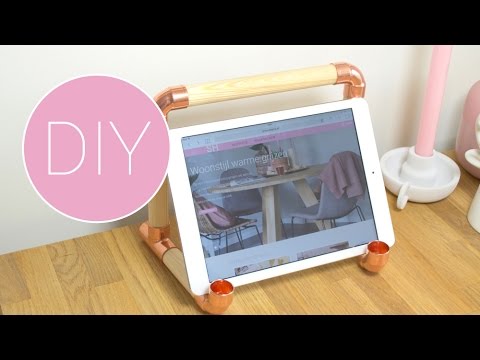 DIY Kookboek en iPad standaard