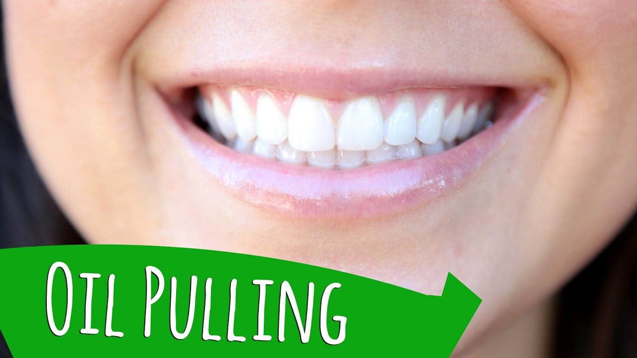 MY SECRET FOR WHITE TEETH! Oil Pulling