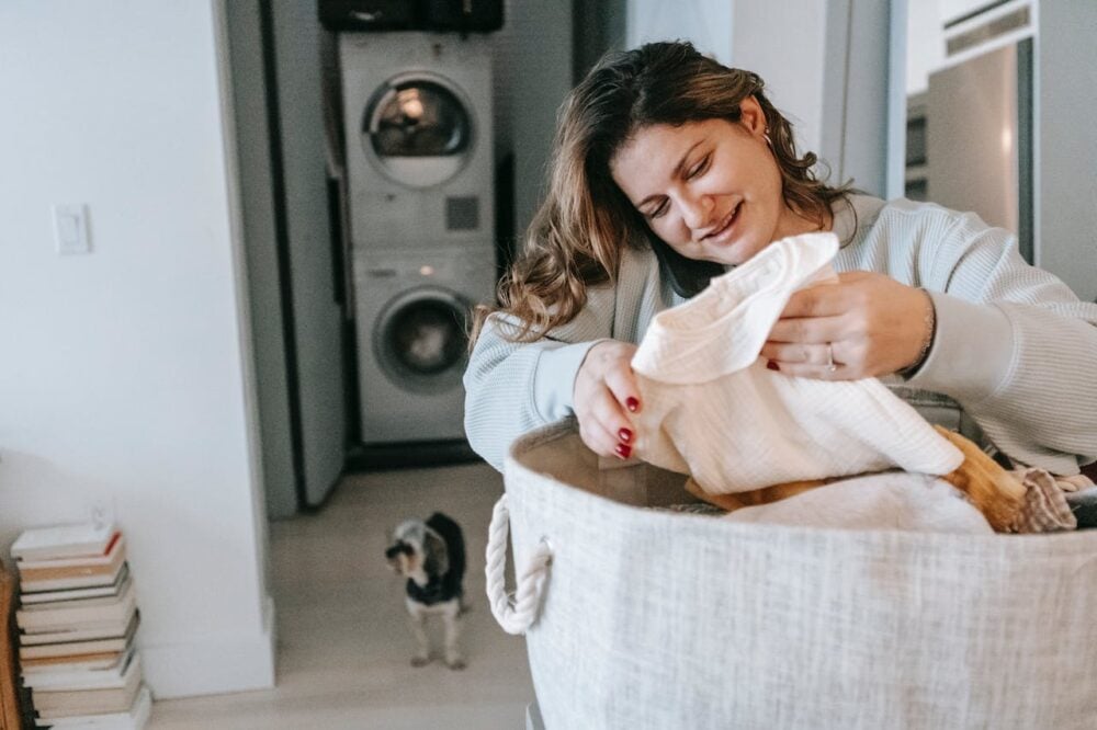 klepje aan de voorkant van je wasmachine