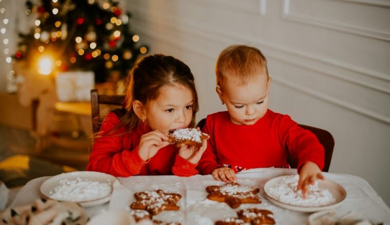 10 x hapjes voor Kerstdiner op school