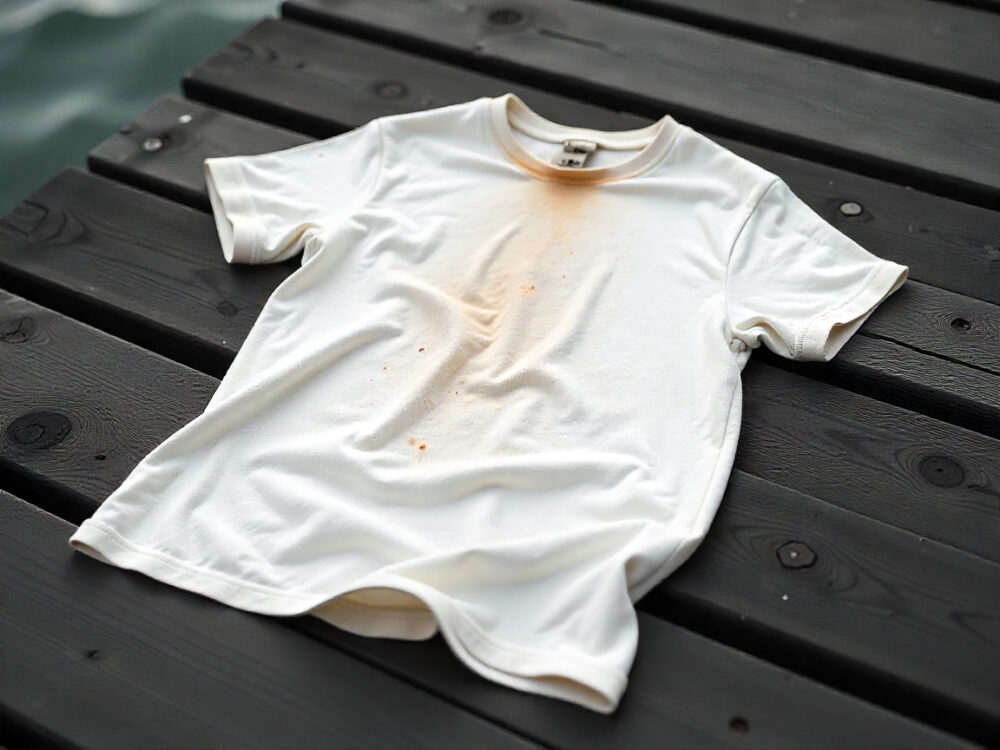 Roestvlekken uit kleding wassen