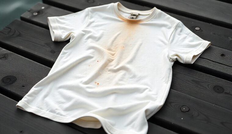 Roestvlekken uit kleding wassen
